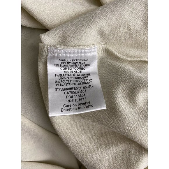 Alice + Olivia Dress Size 2 Silk Lace Sleeveless Floral Black Slip Mini Women's - Picture 5 of 6